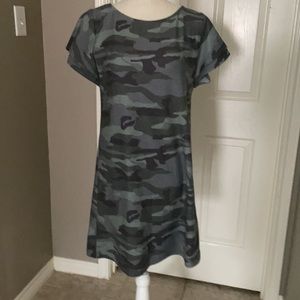 Camo dress never been worn